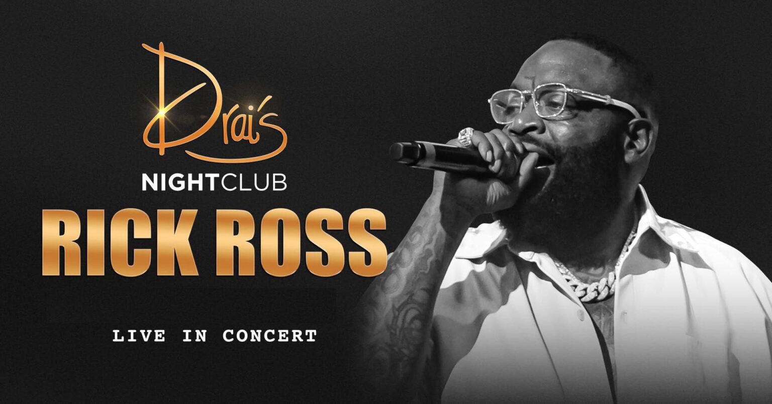 Rick Ross performing live at Drai’s Nightclub Las Vegas 2025